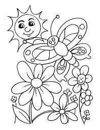 Welcome back the warm weather with these spring coloring sheets. Desenho Da Primavera Moldes E Atividades Artesanato Passo A Passo Spring Coloring Sheets Kindergarten Coloring Pages Spring Coloring Pages