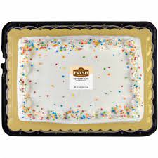 You can grab the cakes for as low as $8.99 with the ibotta and kroger cash back offers. Bakery Fresh Goodness Confetti 1 4 Sheet Cake With Buttercream Icing 3 Lbs Kroger