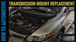 How To Replace The Transmission Mount On A 2007 Honda Civic Youtube