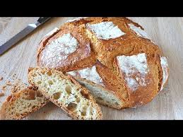 Pan Sin Amasar De 1kg De Harina Comun Con Corteza Crujiente Facil Y Sin Usar Utensilios Especia En 2020 Pan Amasado Recetas Para Hacer Pan Pan Integral Casero Recetas