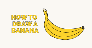 How To Draw A Banana Really Easy Drawing Tutorial Easy Drawings Drawing Tutorial Easy Drawing Tutorial