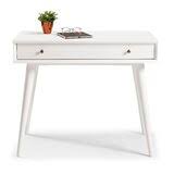 The west elm parsons desk. Modern Contemporary White Parsons Desk Allmodern