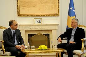 De ces lieux où la famille est grande. President Thaci Accepted A Letter Of Congratulations From The President Of France Emmanuel Macron News Events Acting President Of The Republic Of Kosovo Dr Vjosa Osmani