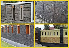 Variasi dengan pagar besi, pagar beton batu bata, pagar cor, pagar keramik maupun variasi pagar lainnya masih merupakan pilihan yang sulit untuk selain sangat sesuai untuk desain pagar rumah klasik, batuan alam juga dapat memberikan kesan artistik tanpa menghilangkan kesan minimalis. Catat 4 Jenis Batu Alam Untuk Pagar Rumah Yang Paling Berkualitas