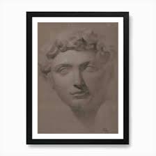 Portrait Of George Washington Art Print by GBGA Designs