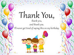 Thanks for the birthday wishes, everyone. 30 Thank You Notes For Birthday Wishes Making Different
