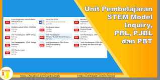 Maybe you would like to learn more about one of these? Unit Pembelajaran Stem Model Inquiry Pbl Pjbl Dan Pbt Ij Com