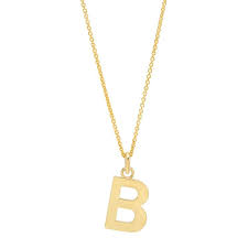 Maybe you would like to learn more about one of these? Jennifer Meyer Uppercase Letter Necklace B