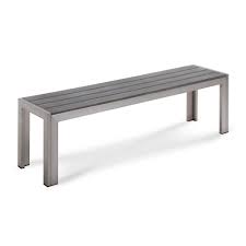 Outdoor wooden bench bank aus paletten diy holztisch holzprojekte. 3 Sitzer Gartenbank Gruso Aus Aluminium