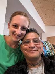 Husband appreciates his supportive wife