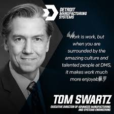 Meet Tom Swartz! Visit DMSNA.com to learn more about our GIFTED people and  RICH culture.