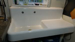 Can you paint porcelain sinks or how can you get stains out sink that won't come out with bleach? Refinishing An Antique Porcelain Sink 3 Steps With Pictures Instructables