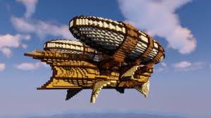 :) i really hope you enjoy and give it. Minecraft Steampunk Airship Schematic
