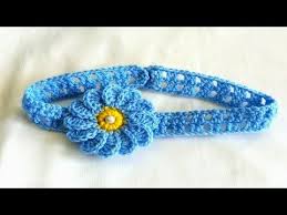 كروشية ربطة شعر X2f توكة X2f بندانة X2f سورتيت X2f Headband بخطوات سهلة جدا قناة يوسى Crochet Videos Tutorials Crochet Flowers Accessories Ear