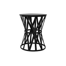 Only 3 available and it's in 12 people's carts. Black Iron Drum Side Table Small Greenslades Furniture