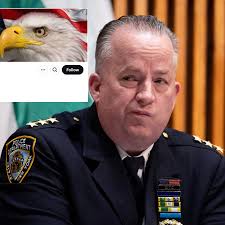 NYPD Chief John Chell launches personal X account amid rumors he's  considering political commentator job