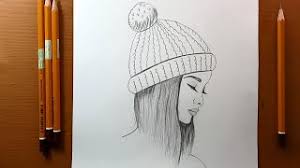 Maybe you would like to learn more about one of these? Disegni Facile Una Ragazza Che Indossa Un Cappello Invernale Come Disegnare Una Ragazza Youtube