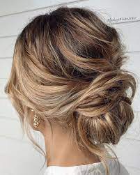 44 Messy Updo Hairstyles The Most Romantic Updo To Get An Elegant Look Messy Hair Updo Updos For Medium Length Hair Medium Length Hair Styles