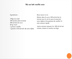 Riz Au Lait Vanille Coco Cookeo Cookeo Recette Recette Riz Au Lait