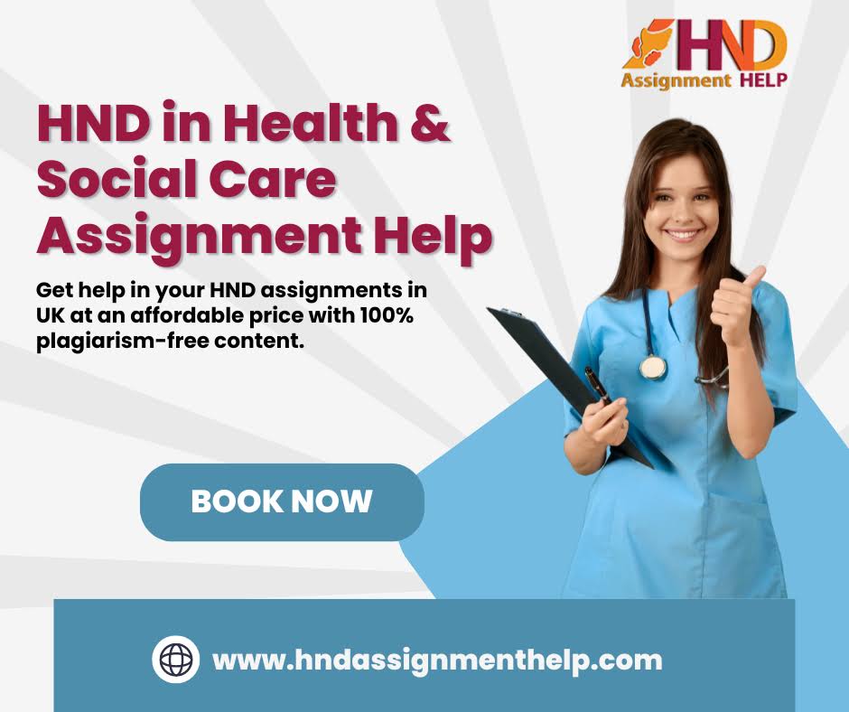 HND in Health & Social Care Assignment Help product image