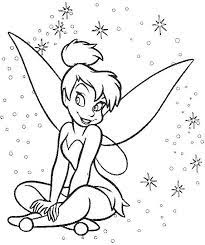 Tinker bell is a very cute little working angel from the peter pan story. Coloring Pages To Print Tinkerbell Coloring Pages Disney Princess Coloring Pages Disney Coloring Sheets