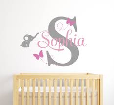 Bebek bulutlar bebek odasi sticker uygulama alani 250x150 cm olan. G285 Ozel Fil Kiz Adi Duvar Cikartmasi Bebek Odasi Dekor Fil Duvar Dekor Kiz Yatak Odasi Duvar Sticker Dekorasyon Name Wall Decals Wall Decalswall Sticker Decor Aliexpress