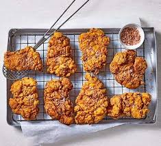 Marinate the chicken pieces in worcestershire sauce, salt, lemon or lime or kalamansi juice, black pepper, and soy sauce (optional) for 5 minutes. Next Level Fried Chicken Recipe Bbc Good Food