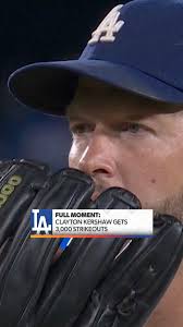 Witness the full moment of Clayton Kershaw's 3,000th career strikeout 💪  (via Los Angeles Dodgers)