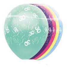 Make the day a special one with our range of 30th birthday balloons. Birthday Balloons 30 Metallic Balloons For 30th Birthday Horror Shop Com