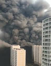 남양주시 진접읍 한 공장에서 큰 화재 발생. 3h6rodjuz4 5rm