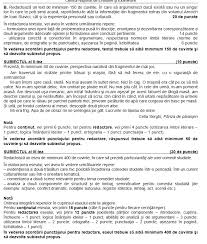 Subiectele la română bac 2019 vor fi publicate imediat după încheierea examenului. Simulare Bacalaureat 2019 Ce Subiecte Au Avut De Rezolvat Elevii La Limba Èi Literatura RomanÄ Èi Cum AratÄ Baremul De Corectare Educatie Avantaje Ro De 20 De Ani Pretuieste Femei Ca Tine