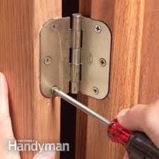 Check The Hinge Screws Home Repair Diy Home Improvement Diy Home Repair