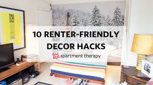 Life hacks are cool and useful and they can be organized in multiple categories. 10 Renter Friendly Decor Hacks Youtube