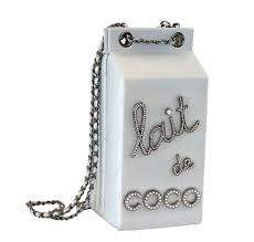 Chanel Bag Milk Carton Lait De Coco Limited Edition Chanel Bag Novelty Bags Chanel Handbags