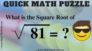 Here also you get brain teaser, picture puzzle, alphabet puzzle, math puzzle & riddle. Simple Yet Tricky Maths Brain Teaser