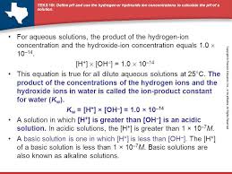 In this case, we are finding h+, so the formula is: How Is Ph Defined The Ph Of A Solution Is The Negative Logarithm Of The Hydrogen Ion Concentration The Ph May Be Represented Mathematically Using The Ppt Video Online Download
