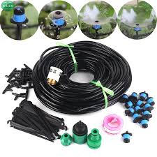 5 40m Garden Drip Watering Kits Automatic Drip Irrigation System Kit Garden Water Kits Fountain Sprinkler Watering Kits Aliexpress