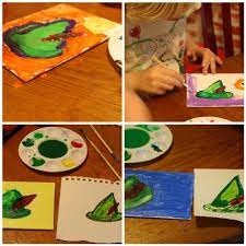 Preschool christmas cut & paste worksheets. James Barrie Peter Pan Art Lesson Hodgepodge