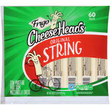 Check spelling or type a new query. Frigo Cheese Heads String Cheese Sticks 1 Oz 60 Count Costco