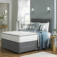 We stock all sizes or can make made to measure bases at a small additional cost. Lisa Leather Divan Bed With Spring Memory Foam Mattress Divan Beds Co Uk