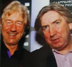 Alumni Peter Grant with the brilliant Willy Russell, and today, sporting  his new Ruskin hoodie. Peter says "Hug a (Ruskin) Hoodie for Christmas"!  Get yours at https://www.ruskin.ac.uk/alumni/merchandise/