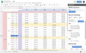 My first app to help community shift rota calendar koded. Shift Scheduler Google Workspace Marketplace