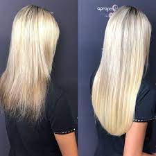 wunderwerk mit tape extensions teamverlocke hair by aproposhaare in mannheim bonding extensions premium qualitat g lange haare blonde haare haare