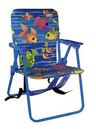 Kids Folding Chair With Backpack Strap Random Color For Beach Patio Camping Out Copa Kids Beach Chair Folding Beach Chair Backpack Beach Chair