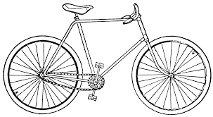 Black And White Bike Clipart Safety Bicycle Clipart Etc Bicycle Clip Art Bicycle Types