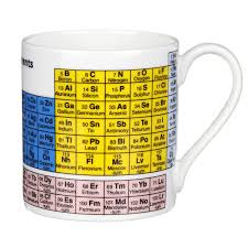 Genius periodic table coffee mug. Mclaggan Smith Periodic Table Large Mug Temptation Gifts