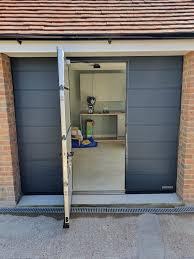 Image result for door within a garage door