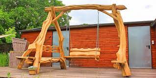 Amerikanische haeuser the white house amerikanische hauser amerikanische veranda. Hollywood Schaukel Aus Eichenstammen Bestellen Timberteam