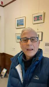 Had a lot of fun hanging the art. Pop into Town Hall to check it out! Will  be