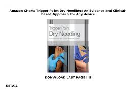 Amazon Charts Trigger Point Dry Needling An Evidence And
